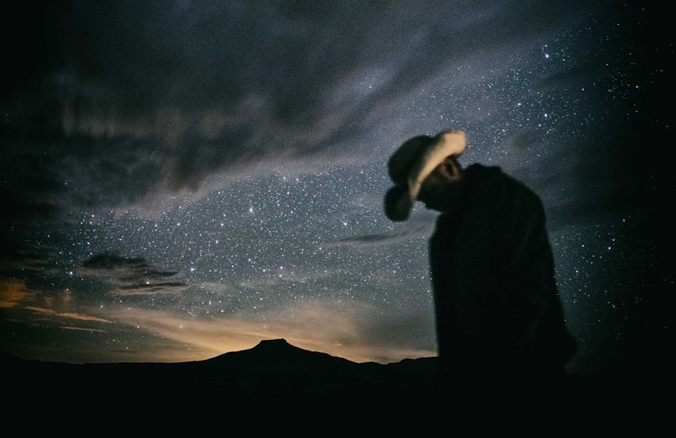 Starry night sky in Abiquiu. Photo by Jim DeMain